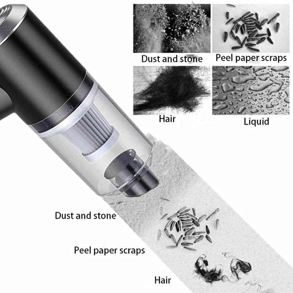 Portable 2‑in‑1 Air Duster & Wireless Vacuum Cleaner 🔋